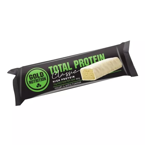 Gold Nutrition Total Protein Barra De Yogurte-Maçã