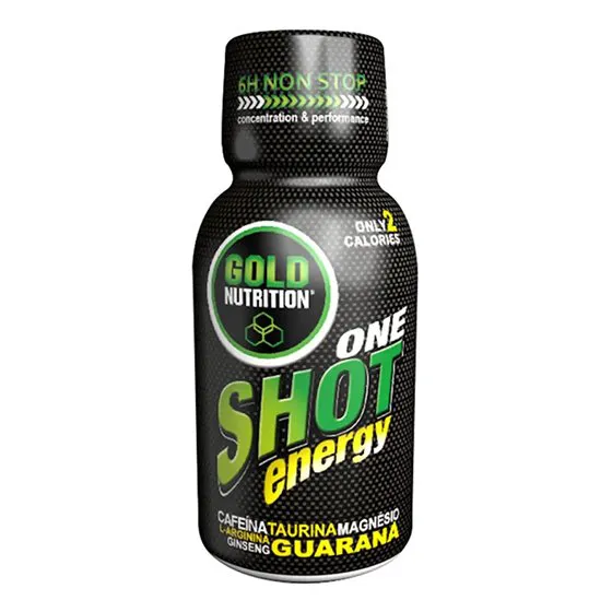 Gold Nutrition One Shot Energy x20 Unidades