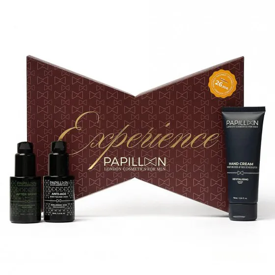 Papillon Experience Pack Anti-Age 30ml + After-Shave 30ml + Hand Cream 75ml + Bracelet