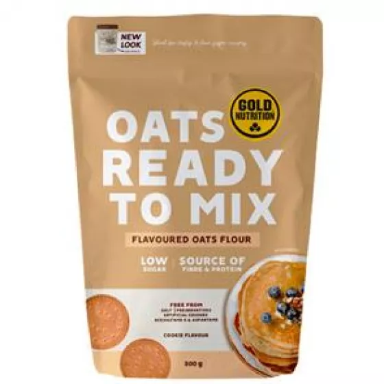 Gold Nutrition Oats Ready To Mix - Cookie Flavour 500g