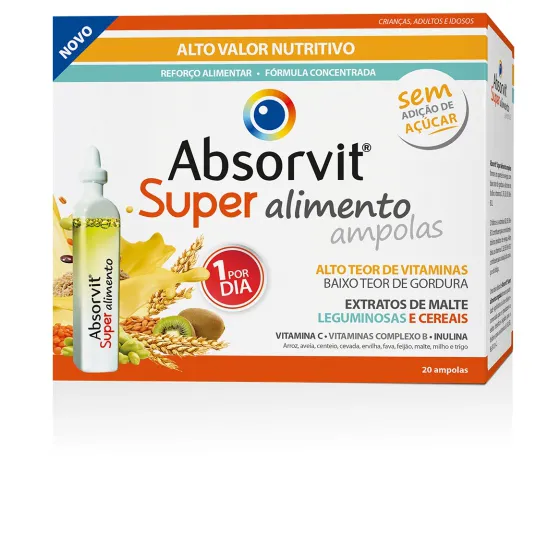 Absorvit Super Alimento Ampolas 15ml x20