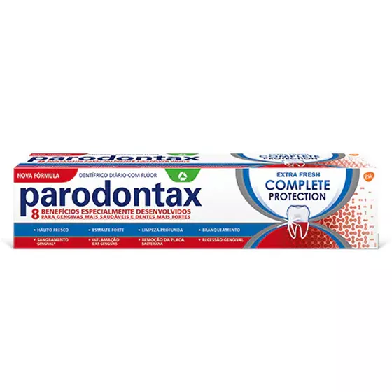 Parodontax Complete Protection Pasta Dentífrica Extra Fresh 75ml