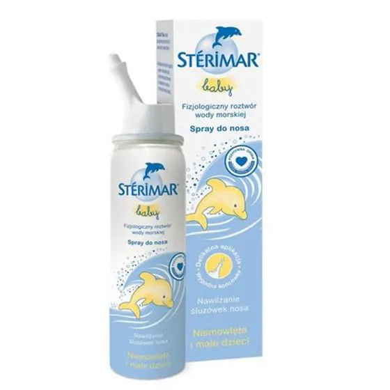 Sterimar Spray Nasal Bebé Água Mar 50ml