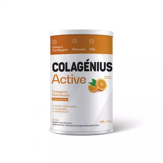 Colagenius Active Laranja Pó 345g Solução Oral