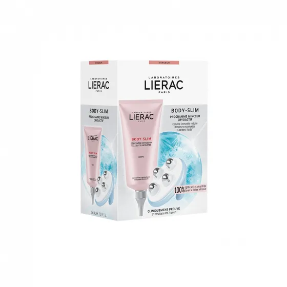 Lierac Pack Body-Slim Programa Adelgaçante Crioactivo 150ml + Massajador
