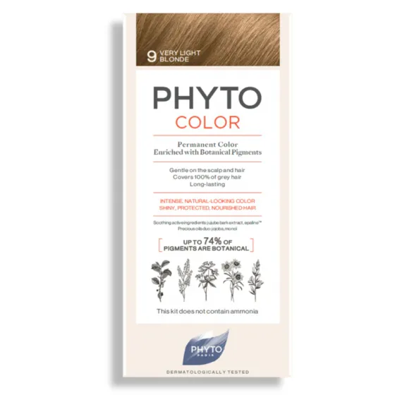 Phytocolor Coloração 9 Louro Muito Claro