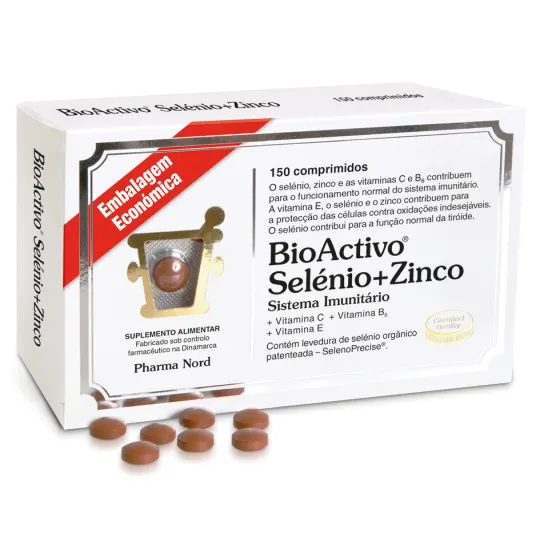 Bioactivo Selenio+Zinco x150 Comprimidos