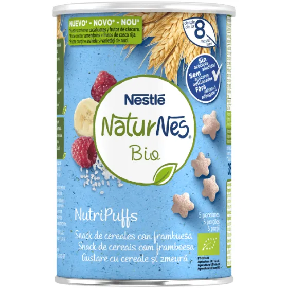 Nestlé Naturnes Bio Framboesa 35g 8M+