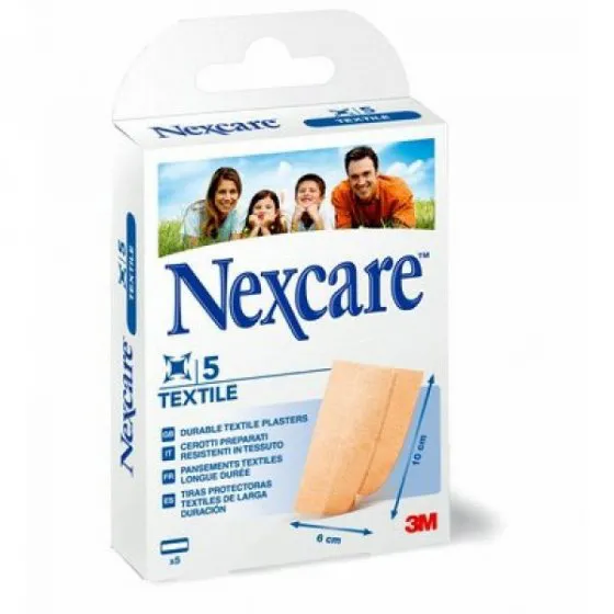Nexcare Textil Banda Adesiva 10x6cm 1 Unidade