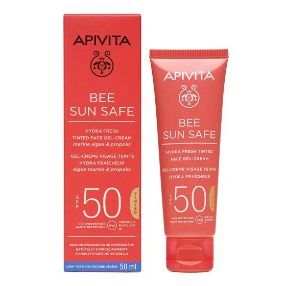 Apivita Bee Sun Safe Gel-Creme SPF50 Com Cor 50ml