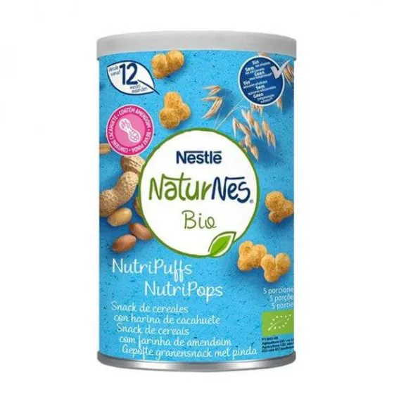 Nestle Naturnes Bio Nutripuffs Amendoim 35g