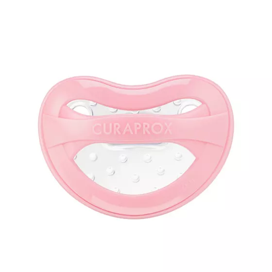 Curaprox Baby Breathe Easy Chupeta 7-18M 7-10KG Silicone Rosa + Caixa