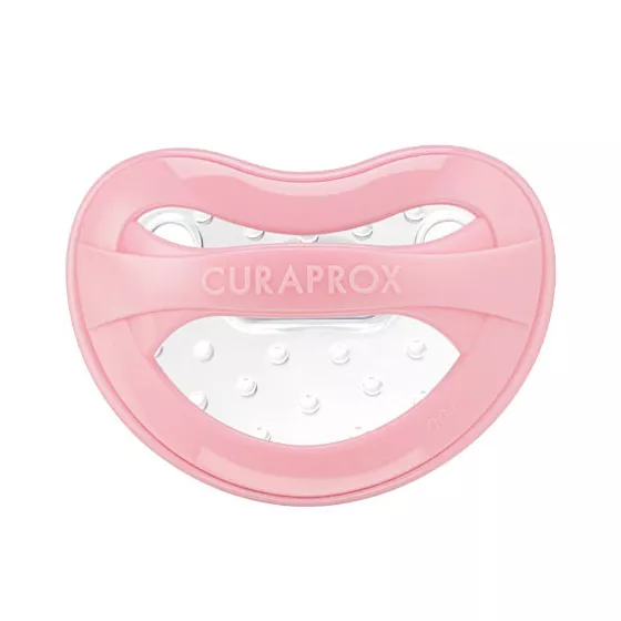 Curaprox Baby Breathe Easy Chupeta 18-36M 10-14KG Silicone Rosa + Caixa