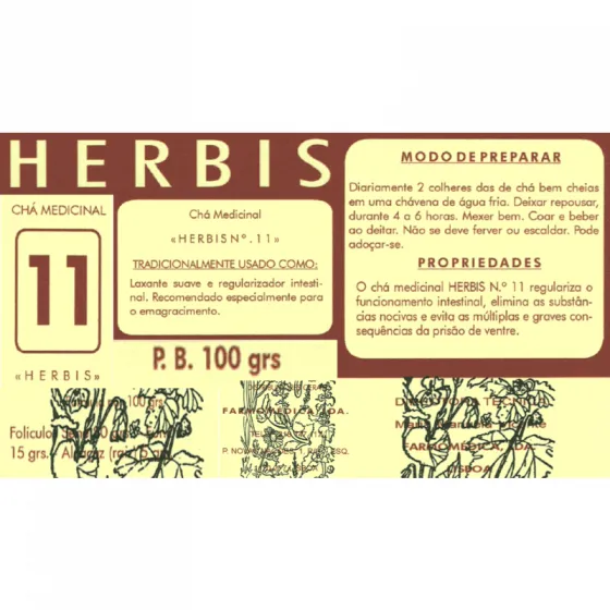 Herbis Chá N11 100g