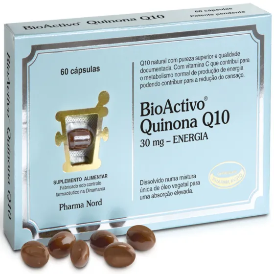 Bioactivo Quinona Q10 x60 Cápsulas