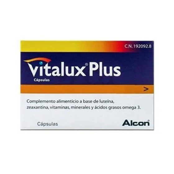 Vitalux Plus Cápsulas 10mg Luteina x84