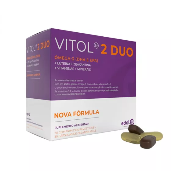 Vitol 2 Duo x30 Comprimidos + x30 Cápsulas