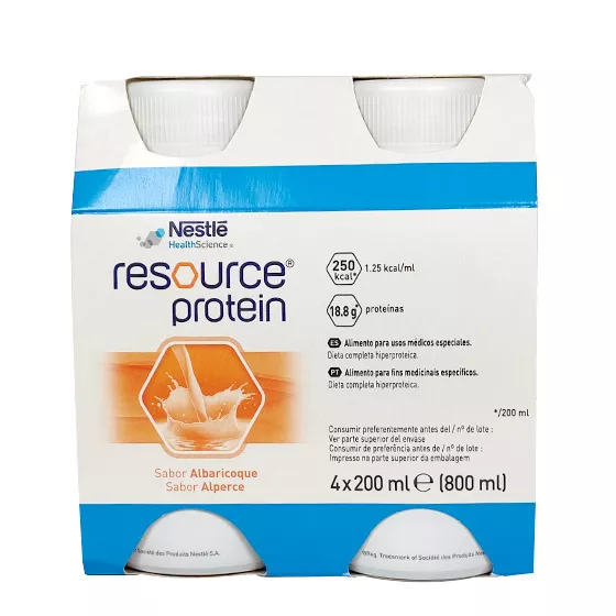 Resource Protein Solução Oral Alperce 200ml x4