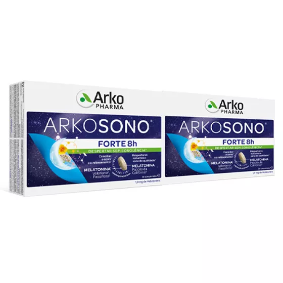Arkosono Forte 8 Horas 25g x30 Comprimidos Pack 2 Caixas