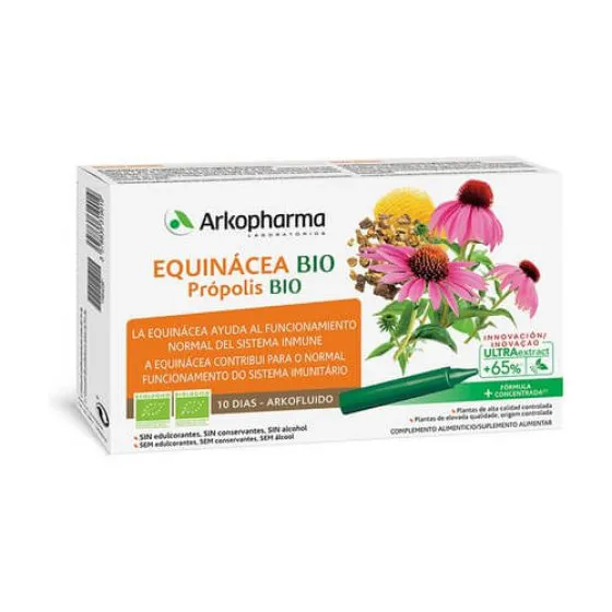 Arkofluído Bio Equinácea/Propolis Ampolas 15ml x10