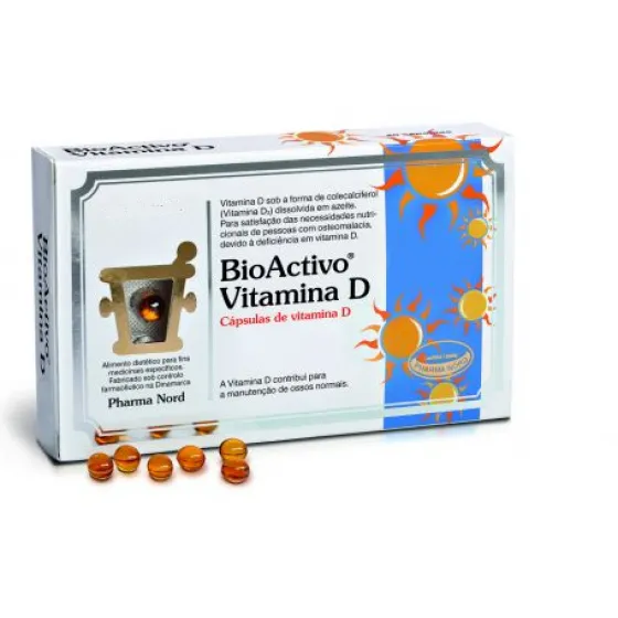 Bioactivo Vitamina D x80 Cápsulas
