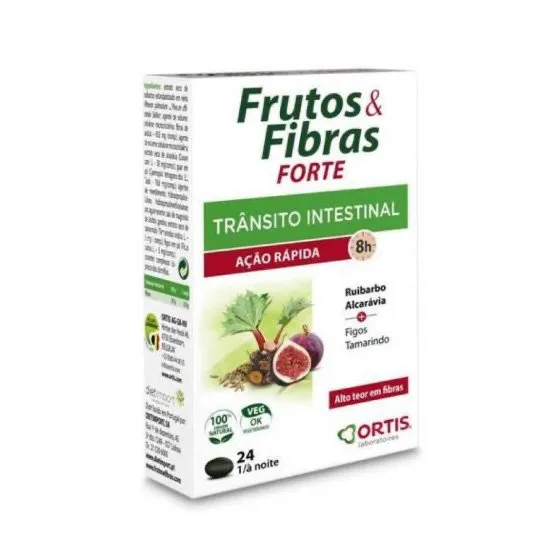 Frutos E Fibras Efeito Rápido Comprimidos x30